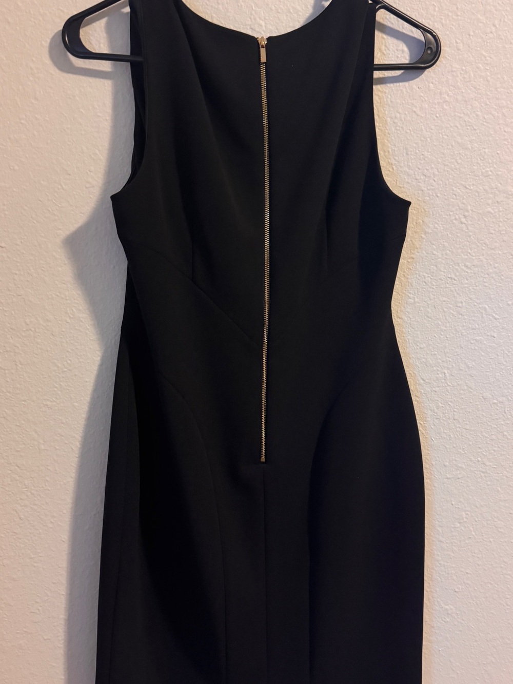 Dkny Sleek Black Sleeveless Dress - Picture 3 of 5